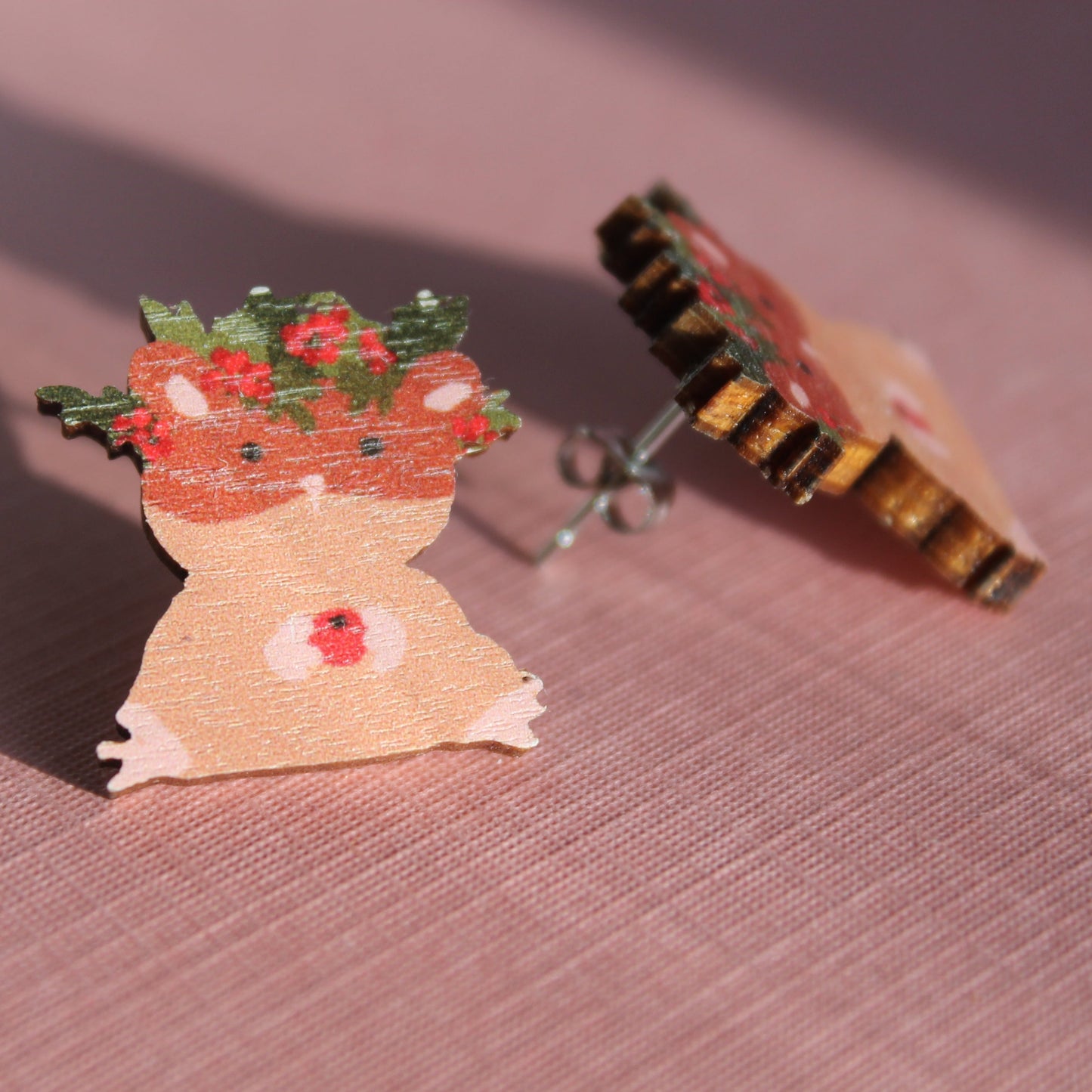 Sadonkorjuu nappikorvakorut