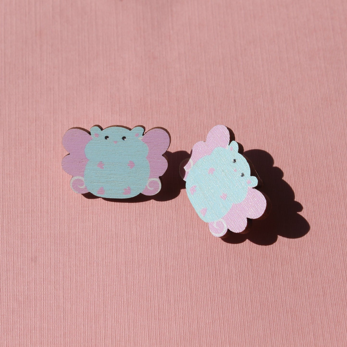 keijukainen nappikorvakorut